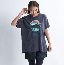 ロキシー ROXY Outdoor　UVカット 抗菌防臭 Tシャツ GREENFIELD Womens T-shirts Outdoor【RST241807 BBK】