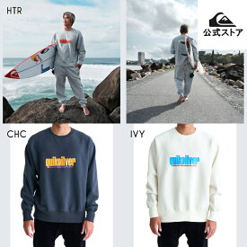 アウトレット価格 Quiksilver クイックシルバー THREE TREES FLEECE C メンズ クルー プルオーバー スウェット