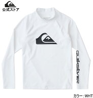 【OUTLET】【50%OFF】 Quiksilver クイックシルバー ALL TIME LR YOUTH キッズ ラッシュガード 長袖 長そ…