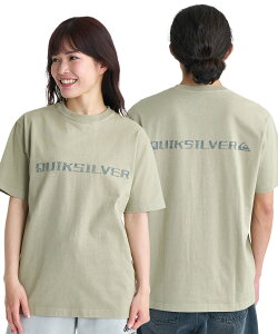 �y���������}���\�����Ԃ�P10�{�I�zQuiksilver �N�C�b�N�V���o�[ �����Y/���j�Z�b�N�X BW DOUBLE SIDED QSMW ST T�V���c �e�B�[�V���c ���� �V���[�g�X���[�u
