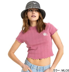 【お買い物マラソン期間はP10倍！】アウトレット価格 ROXY ロキシー POINTELLE BABY T レディース ウィメンズ デザイン ニット