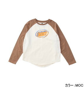 �y���������}���\�����Ԃ�P10�{�I�z�yOUTLET�z�y30%OFF�zROXY ���L�V�[ MINI ROXY HEART WAVE RAGLAN TEE T�V���c �e�B�[�V���c ���� ����T �����O�X���[�u