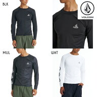 【お買い物マラソン期間はP10倍！】VOLCOM ボルコム メンズ PISTOL STONE LS RASH ラッシュガード 長袖 …