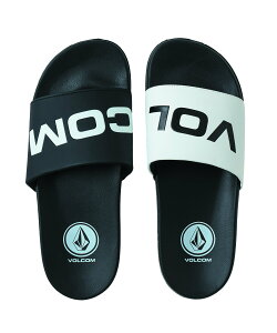 VOLCOM �{���R�� �����Y STONE Slide �t�@�b�V���� �T���_��