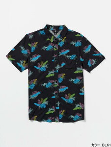 �y���������}���\�����Ԃ�P10�{�I�z�A�E�g���b�g���i VOLCOM �{���R�� HIGH BALL S/S WOVEN �����Y �V���c ���� �J�W���A�� ������ �V���[�g�X���[�u