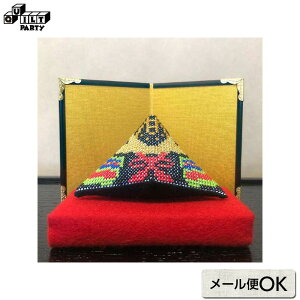 クロスステッチで作るかぶと | キット 刺しゅう 刺繍 ソーイング 手作り セット 材料セット 材料 裁縫 ハンドメイド 手芸 生地 作り方 小物 こどもの日 端午の節句 兜 ミニチュア ソーイング