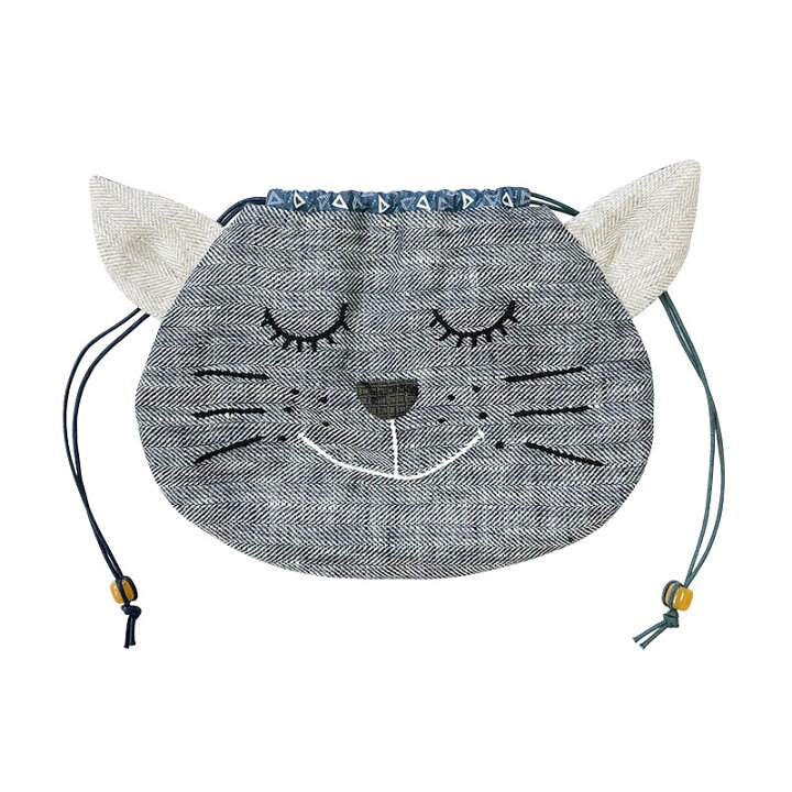 楽天市場】ねこちゃんの巾着ポーチ | キット パッチワーク キルト 