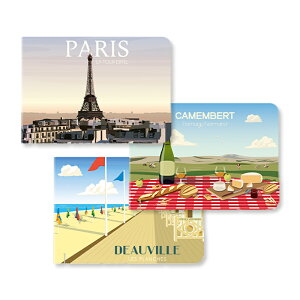 【公式ショップ】 フランス製 クレールフォンテーヌ 海外 輸入 ノート Clairefontaine ノート A6ヨコ アイデアノート デッサン フランス ステーショナリー アイボリーペーパー 糸綴じ 無地 紙重