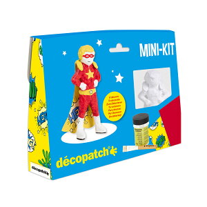 【公式ショップ】デコパッチ デコパッチキットミニ スーパーマン 【おしゃれ かわいい エコで簡単リメイク DIY】 フランス生まれのデコツール