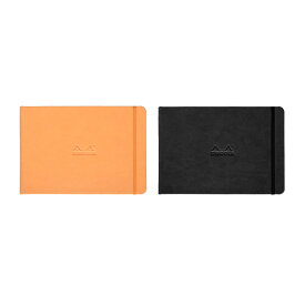 【公式ショップ】 ロディア メモ帳 ノートRHODIA ウェブノートブック ランドスケープ A5 無地 アイボリーペーパー