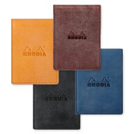 ロディア 本革 システム手帳 ミニ 3穴タイプ RHODIA オーガナイザー シック11x8cm リング径11mm 牛革