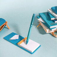 ロディア 公式 多機能ペン 【2026年限定色】RHODIA scRipt ターコイズ マルチペン ボールペン2色 黒 赤 …