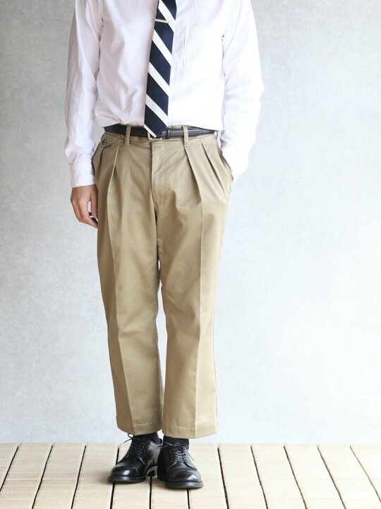 楽天市場】BARNSTORMER バーンストーマー MACARTHUR2 2Tuck Trouser 