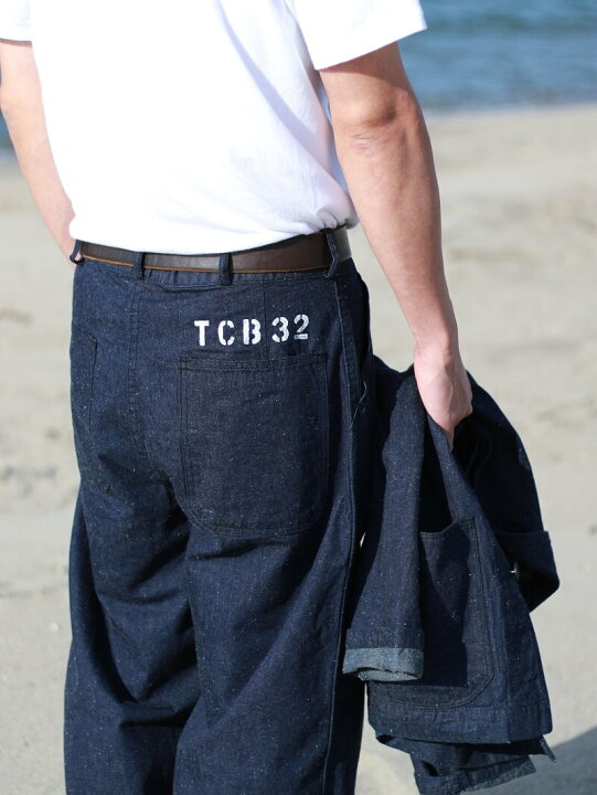 楽天市場】TCB jeans TCBジーンズ SEAMENS TROUSERS USN デッキパンツ 