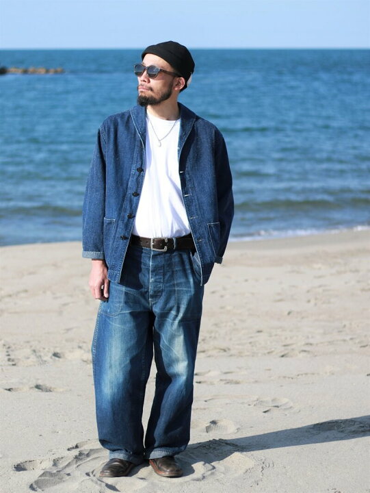 楽天市場】TCB jeans TCBジーンズ SEAMENS TROUSERS USN デッキパンツ 