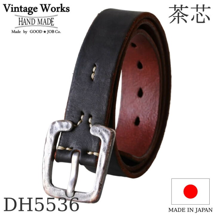 楽天市場】Vintage Works ヴィンテージワークス Leather belt  