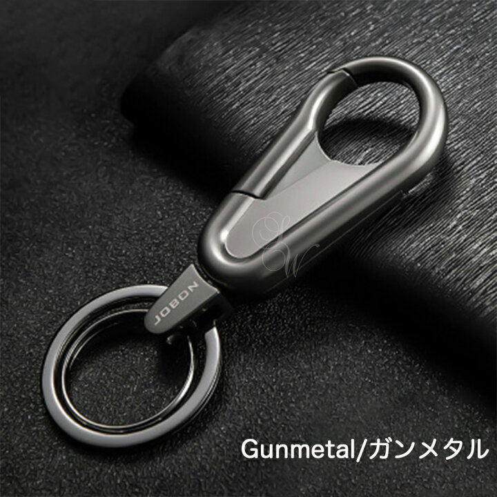 楽天市場 ポイントアップ キーホルダー キーリング メンズ 家 車 鍵 カギ スマートキー キーチェーン カラビナフック ステンレス レザー 男性 かっこいい おしゃれ シンプル フック アクセサリー ダブルリング 人気デザイン 高級 登山 メンズ レディース 人気 Jobon