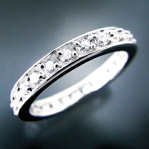 フルエタニティ?リング G0958 シルバー キュービックジルコニア