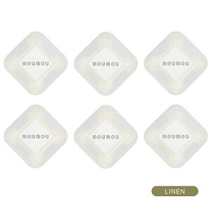 moumou 車 エアコン 吹き出し口 芳香剤 6個 フレグランス 車内 カーフレグランス ムームー リネン