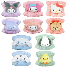 吸水リストバンド かわいい 洗顔 リストバンド サンリオ マイメロディ キティ クロミ シナモロール ポチャッコ