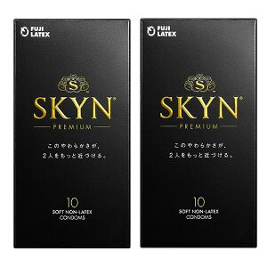 skyn �R���h�[�� 10�� �X�L�� premium �v���~�A�� ��D�� �j��������D�p �s�񃉃e�b�N�X 2���Z�b�g
