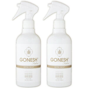 �t�@�u���b�N�~�X�g GONESH �K�[�l�b�V�� �z���C�g���X�N �ߗރX�v���[ �����b�N�X ���� �O�b�Y ���� �F�� ���� ���[���X�v���[ ��ԏ��L 2�Z�b�g