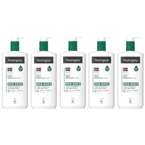 ニュートロジーナ 乾燥肌 敏感肌 ケアボディローション 450ml ノルウェー フォーミュラ インテンスリペア CICA ボディエマルジョン 5個セット