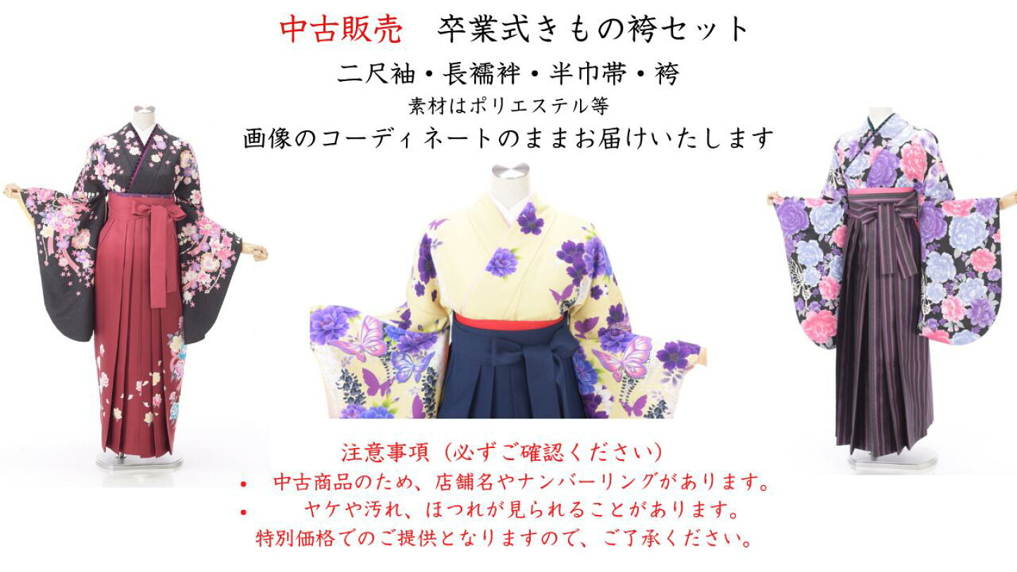 楽天市場 | きもの ショップ アミ - レンタル卒業式袴セット処分品