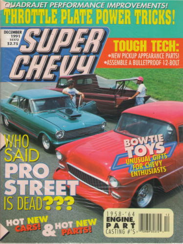 スーパー シェビー SUPER CHEVY DEC 洋書 オーバーのアイテム取扱☆ 1991 US 世界の人気ブランド