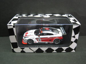 1/43 Gu EBBRO Nissan GT-R GT1 2010 Swiss Racing Team No.3 Y XCX [VO ~jJ[