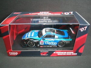 1/43 �G�u�� EBBRO WOODONE ADVAN Clarion Z SuperGT 2007 No.24 �E�b�h���� �A�h�o�� �N�����I�� �~�j�J�[