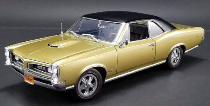 楽天市場 1 18 Acme 1966 Tiger Gold Gto ポンティアック ミニカー アメ車 ｒ ｂミニカー楽天市場店