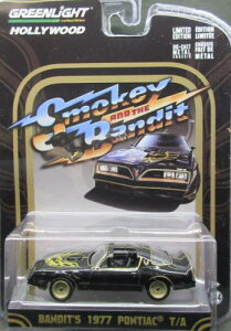 1/64 O[Cg GREENLIGHT Smokey and The Bandit Bandit's 1977 Pontiac T/A X[L[ oebg |eBAbN gU ~jJ[ A