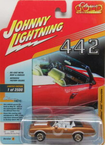 1/64 Wj[CgjO JOHNNY LIGHTNING Classic Gold 2018 1972 OldsCutlass 442 Convertible I[Y JgX A ~jJ[