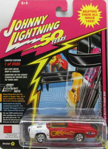 1/64 �W���j�[���C�g�j���O JOHNNY LIGHTNING 50th ANNIVERSARY Edition George Barris Fireball 500 �W���[�W �o���X �~�j�J�[ �A����