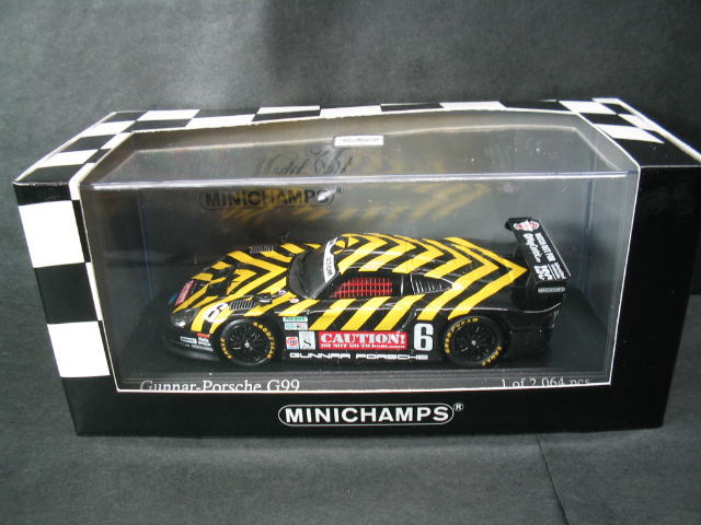 1/43 ミニチャンプス MINICHAMPS Gunnar-Porsche G99 Paul Revere Grand Am 2003 Petty/Baron/Lewis グンナー ポルシェ ミニカー ミニカー・トイカー