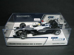 1/43 ~j`vX MINICHAMPS WILLIAMS-TOYOTA SHOWCAR 2008 N.Rosberg ECAY g^ V[J[ YxO ~jJ[