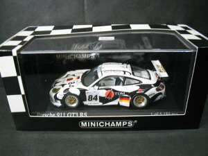 1/43 ~j`vX MINICHAMPS Porsche 911 GT3 RS Burgess/Colin/Bagnall 24 h Le Mans 2004 |VF } ~jJ[