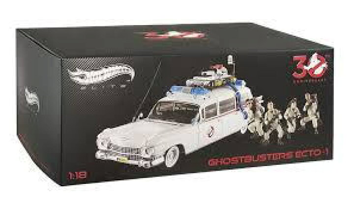 楽天市場】1/18 ホットウィール Hot Wheels Ghostbusters ECTO-1 30th 