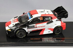 1/43 �C�N�\ ixo Toyota GR Yaris #18 Rally Monte Carlo 2023 6th Place �g���^ �����X �~�j�J�[