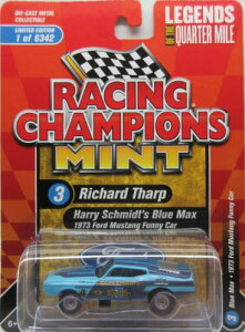 1/64 [VO`sI RACING CHAMPION MINT Blue Max 1973 Ford Mustang Funny Car t@j[J[ ~jJ[ A
