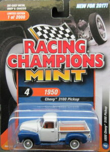 1/64 [VO`sI RACING CHAMPION MINT 1950 Chevy 3100 Pickup VFr[ sbNAbvgbN ~jJ[ A
