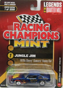 1/64 [VO`sI RACING CHAMPION MINT 1970s Chevy Camaro Funny Car JUNGLE JIM VFr[ J} t@j[J[ ~jJ[ A