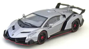 1/43  Kyosho Lamborghini Veneno Grey/Red Line {M[j Fl[m O[/bhC ~jJ[