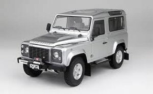 1/18  KYOSHO Land Rover Defender 90 Indus Silver h[o[ fBtF_[ ~jJ[