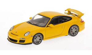 1/43 ミニチャンプス MINICHAMPS Porsche 911 GT3 997 II .Generation 2009 Yellow ポルシェ ミニカー