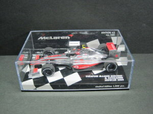 1/43 ~j`vX MINICHAMPS Vodafone McLaren Mercedes H.Kovalainen Showcar 2009 {[_tH }N[ ZfX RoCl V[J[ ~jJ[
