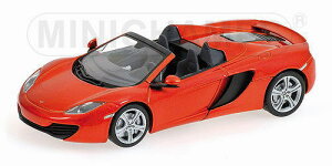 1/43 ~j`vX MINICHAMPS McLaren MP4-12C Spider 2012 Orange Metallic }N[ XpC_[ IW^bN ~jJ[