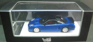 1/43 �}�C���X�g�[�� WIT'S Honda NSX Type R with Rear hatch garnish Long Beach Blue Pearl �z���_ ���A�n�b�`�K�[�j�b�V�� �~�j�J�[
