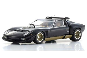 1/43  KYOSHO Lamborghini Miura SVR Black/Gold {M[j ~E ~jJ[